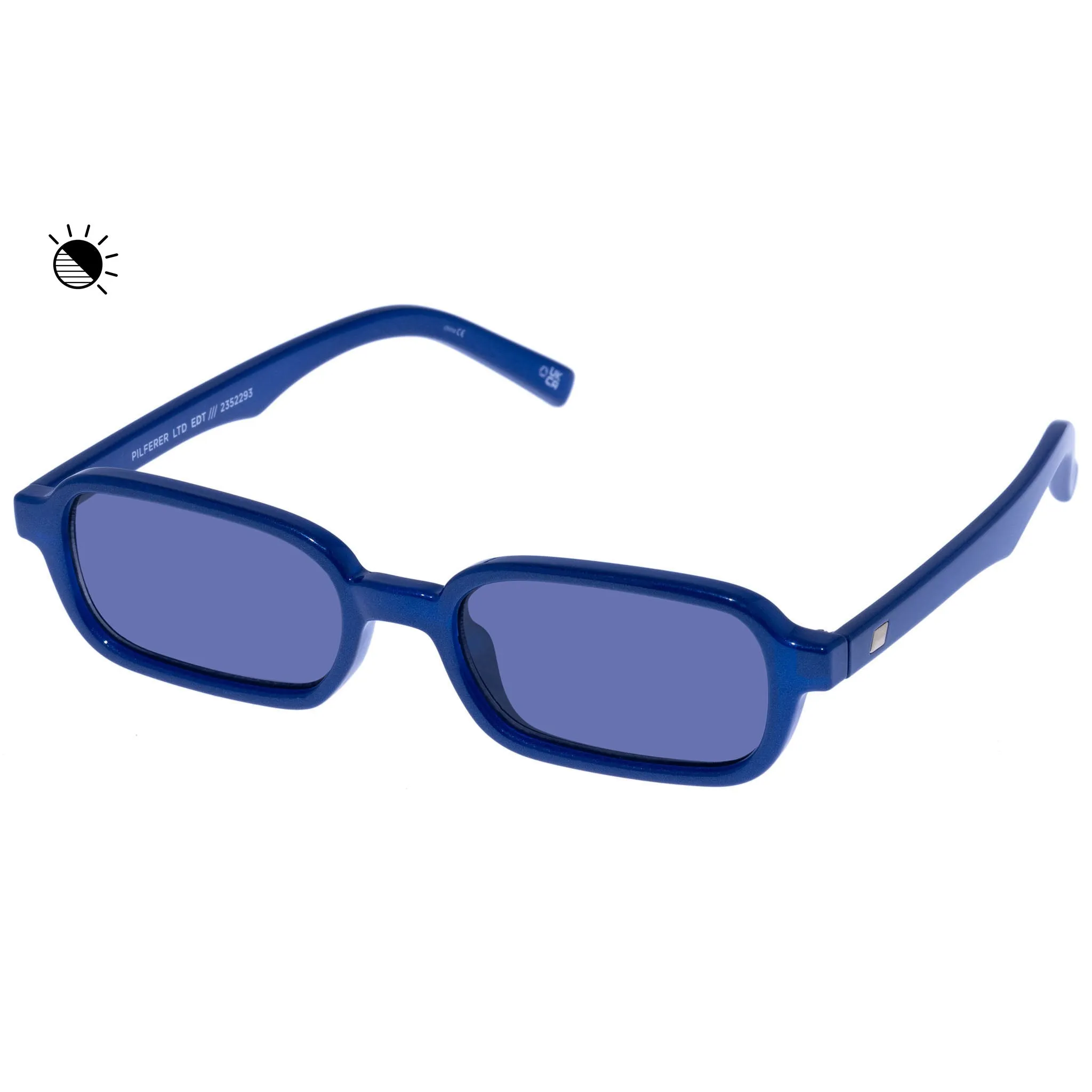 PILFERER TRANSITION LENSES | METALLIC NAVY sold by Le Specs product image thumbnail 5