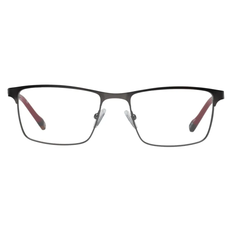 ADVANTAGEOUS | MATTE GUNMETAL OPTICAL sold by Le Specs