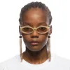 Y2K LAYERED CHAIN | SHINY LIGHT GOLD sold by Le Specs