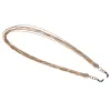 Y2K LAYERED CHAIN | SHINY LIGHT GOLD sold by Le Specs