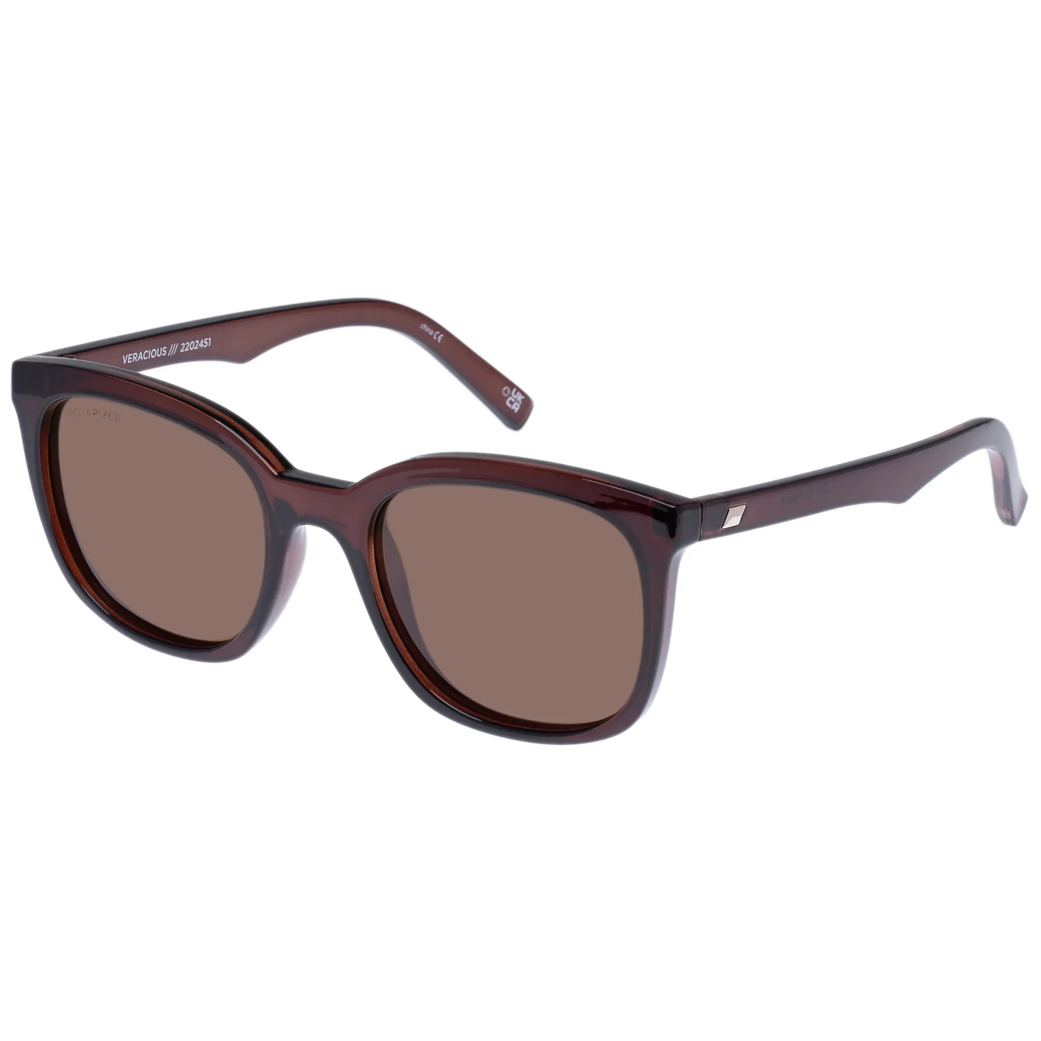 VERACIOUS | CHOCOLATE POLARIZED sold by Le Specs product image thumbnail 3