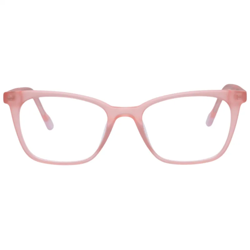 ESCAPISM | MATTE PEACH OPTICAL made by Le Specs