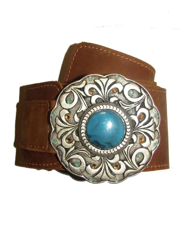 Clover Hip Belt made by Leatherock