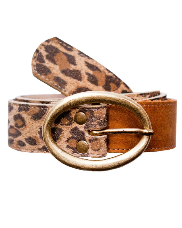 Colette Printed Belt sold by Leatherock