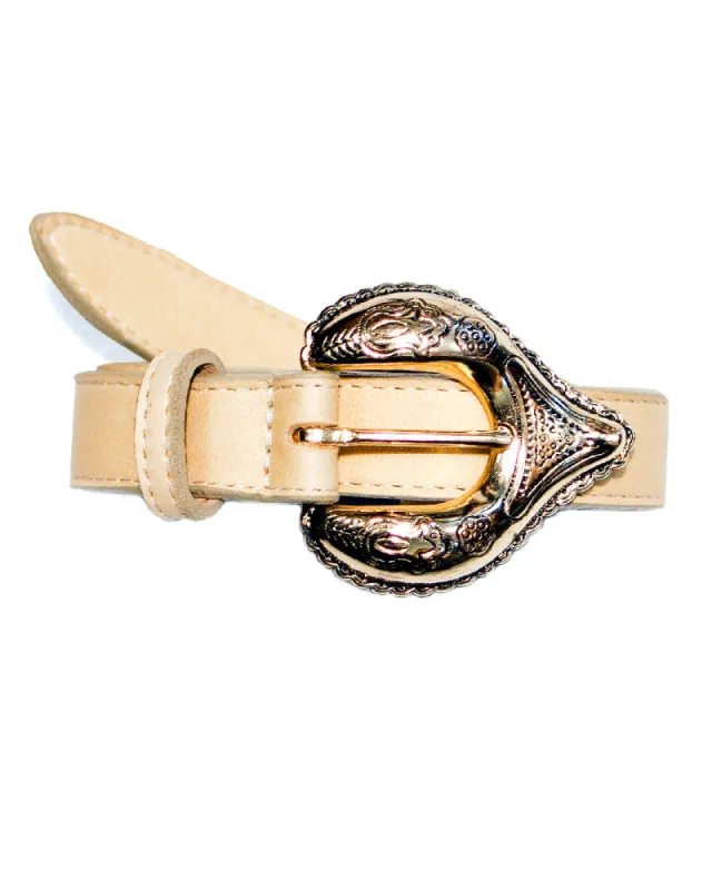Buttercup Skinny Belt sold by Leatherock