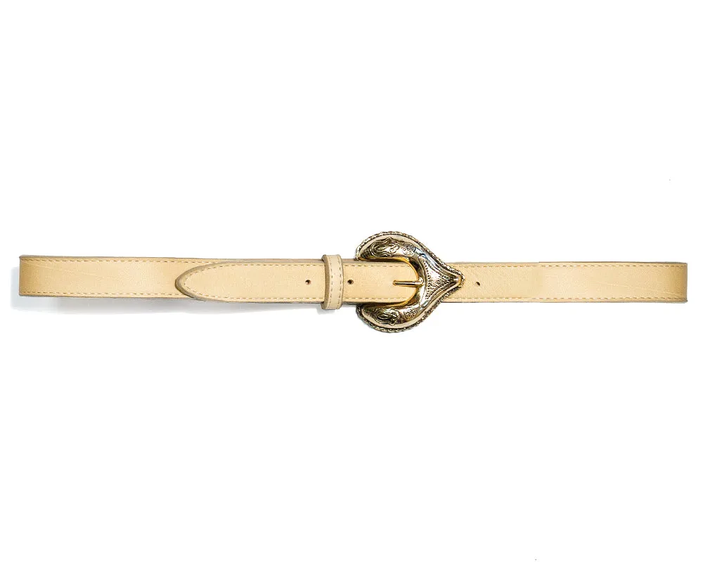 Buttercup Skinny Belt sold by Leatherock product image thumbnail 3