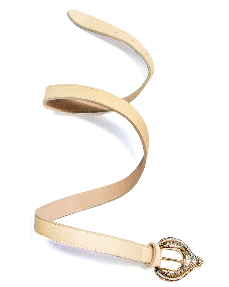 Buttercup Skinny Belt sold by Leatherock product image thumbnail 2