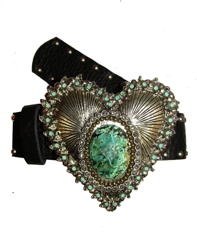 Mon Coeur Jean Belt sold by Leatherock