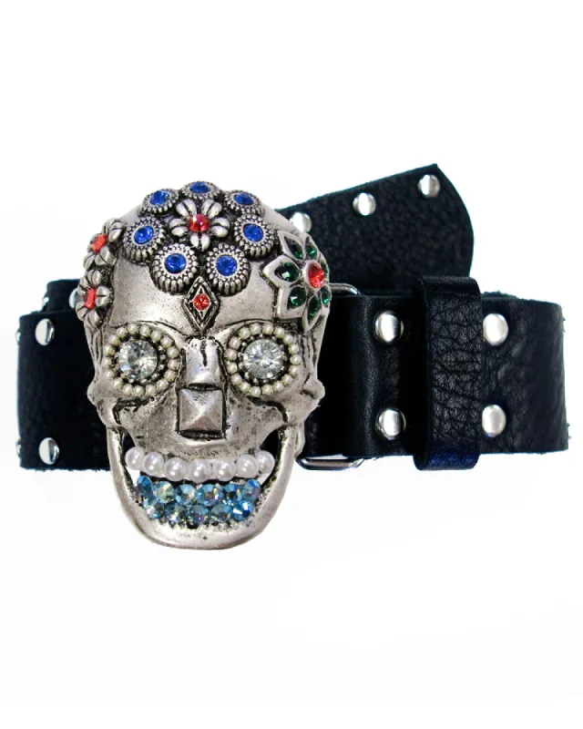 Roberta Skull Belt sold by Leatherock