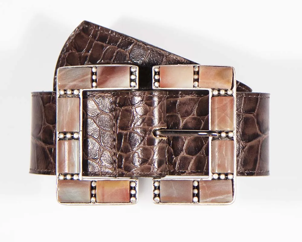 Clarice Belt sold by Leatherock