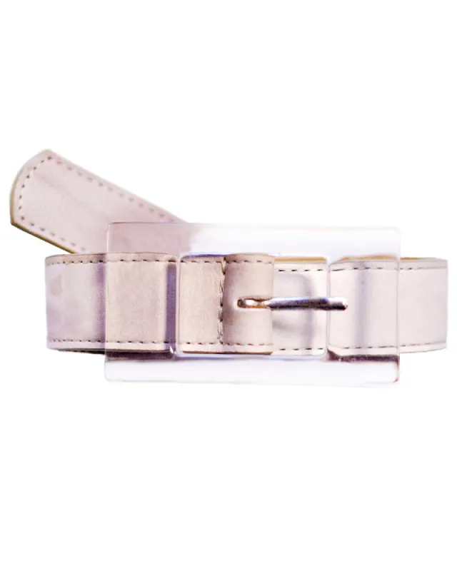 Bright Skinny Belt made by Leatherock