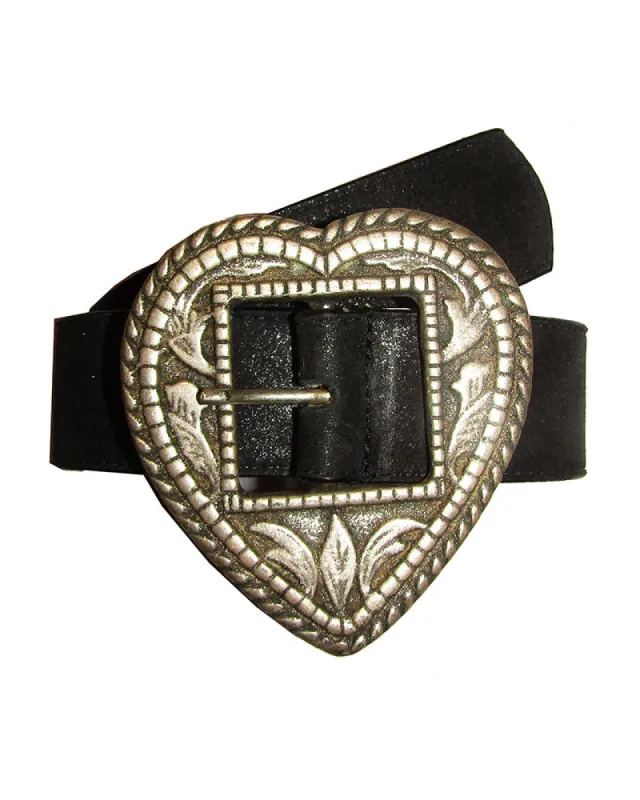 Western Heart Jean Belt sold by Leatherock