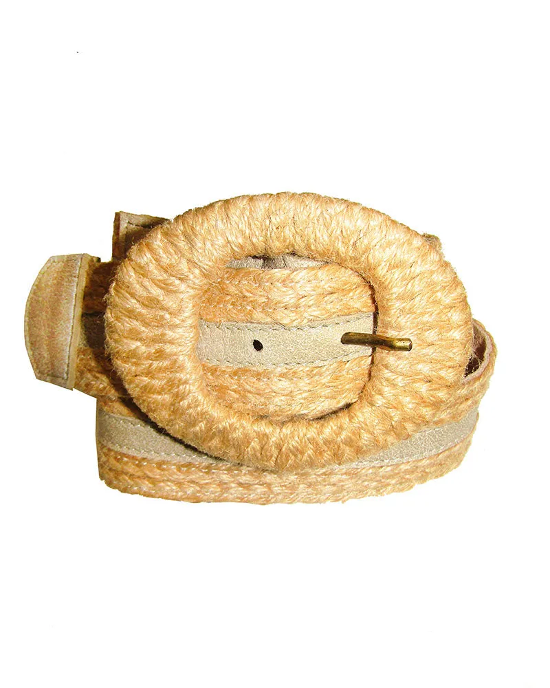 Playas Jute Belt sold by Leatherock