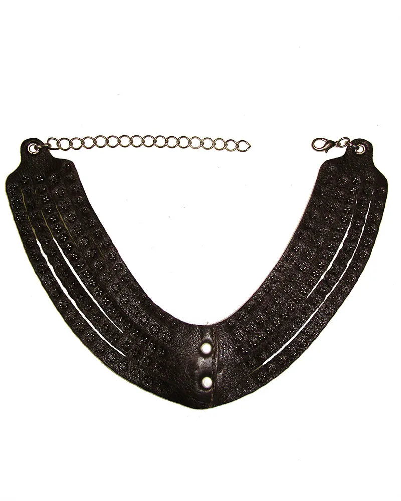 La Cruz Bib Necklace sold by Leatherock product image thumbnail 2