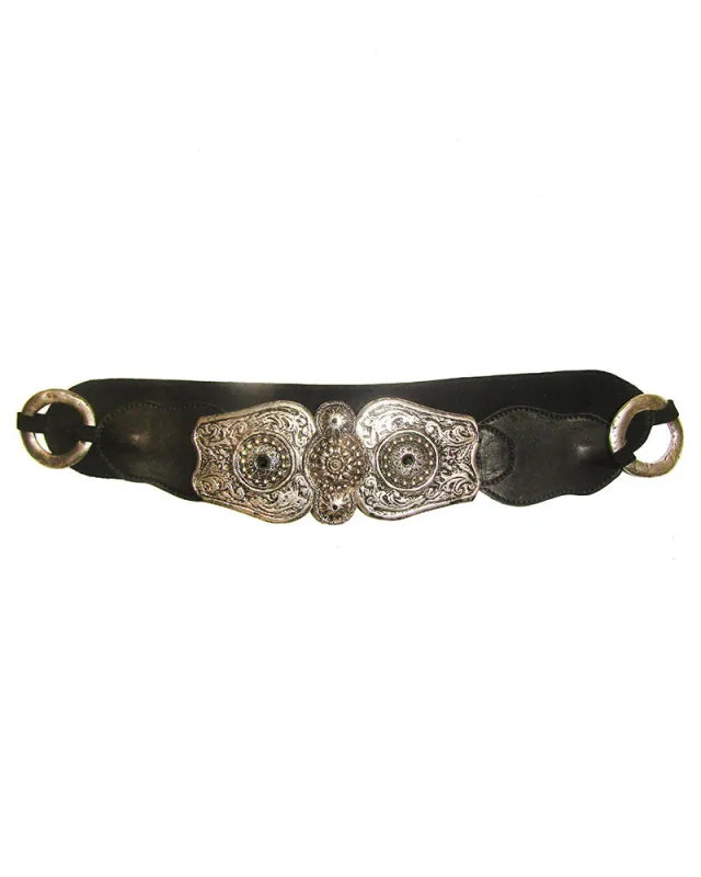 Gorgeous Statement hip belt with elastic sold by Leatherock