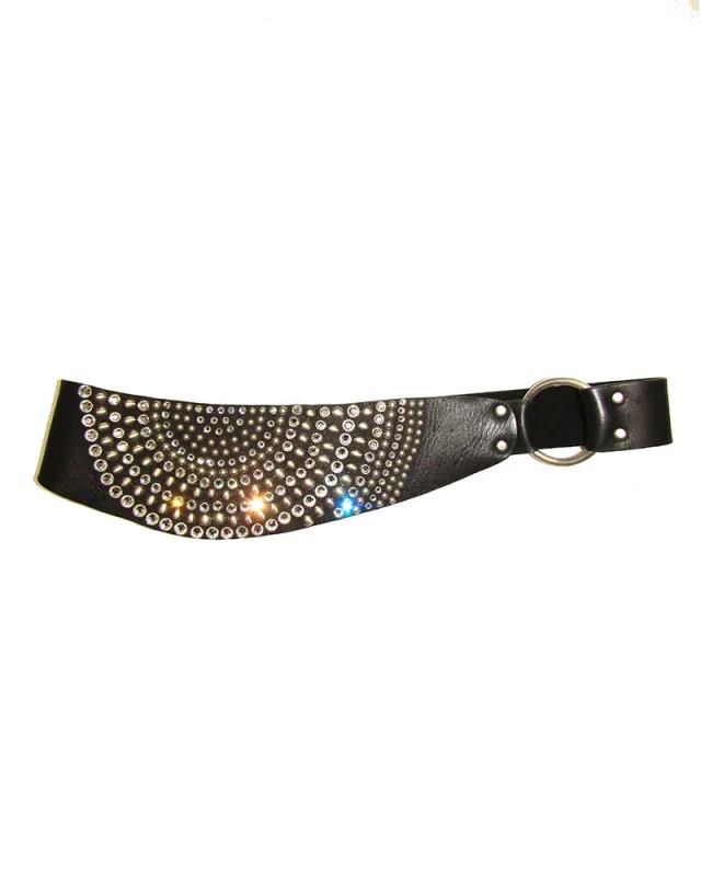 Crystallized Statement hip belt sold by Leatherock