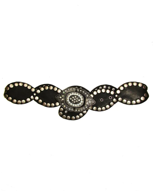 *Black Studded Ducatt Hip Belt sold by Leatherock