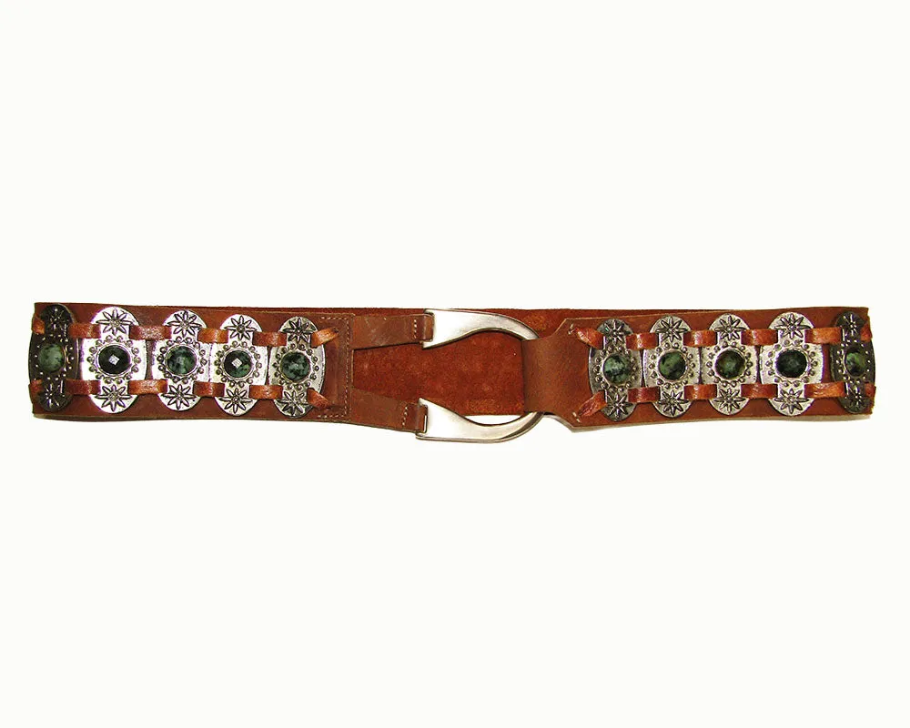 *Bohemian concho Statement hip belt sold by Leatherock