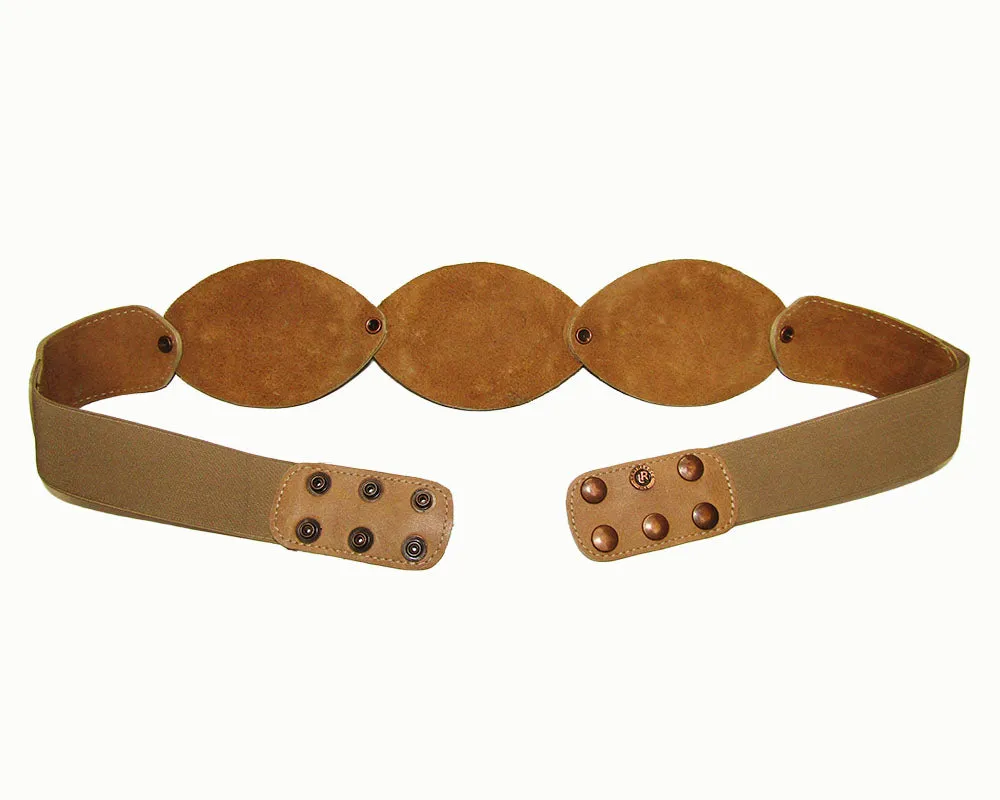 Statement Concho Belt with elastic sold by Leatherock product image thumbnail 4