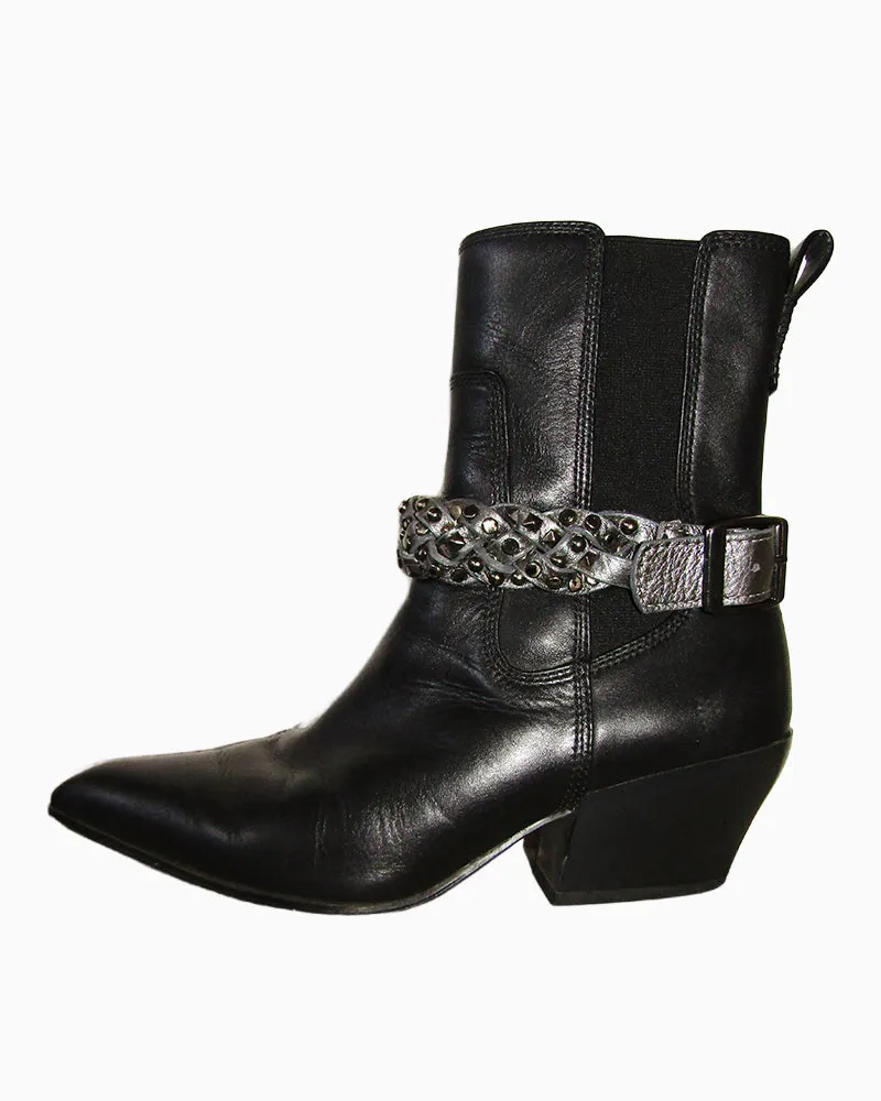 Callie Braided Boot Belt sold by Leatherock product image thumbnail 2