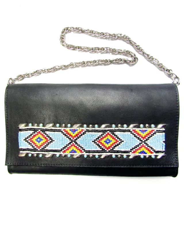 *Southwest Beaded Clutch sold by Leatherock