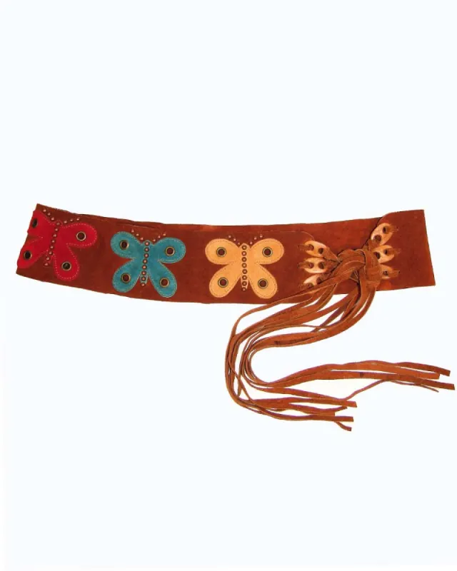 *Vintage Butterfly Tie Belt sold by Leatherock