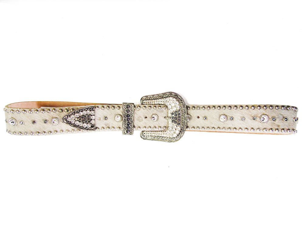 Silver Crystal Jean Belt sold by Leatherock product image thumbnail 2