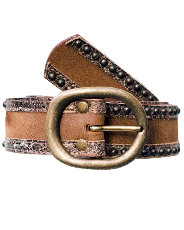 Renee Studded Belt sold by Leatherock