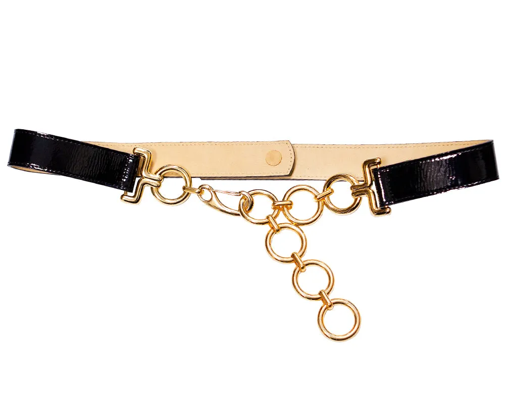 Thalia Skinny Belt sold by Leatherock product image thumbnail 3