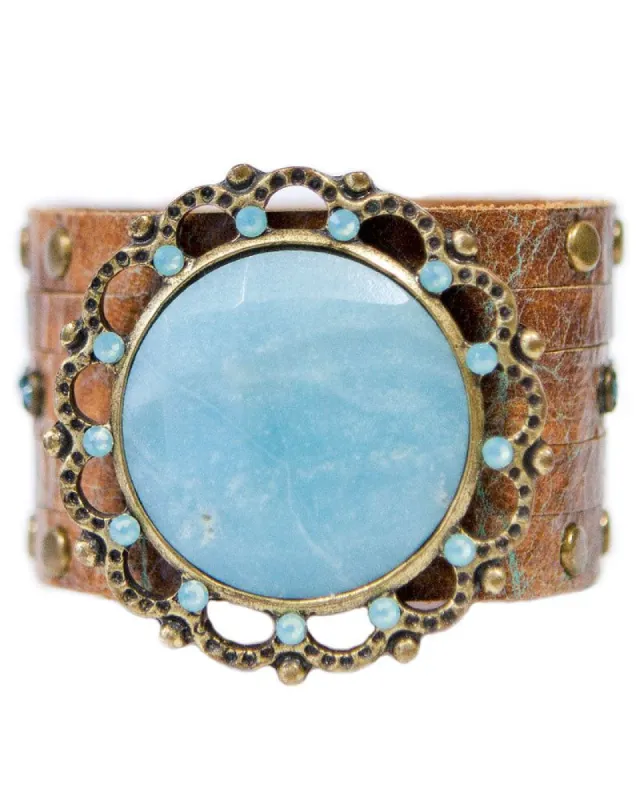 Cleo Cuff sold by Leatherock