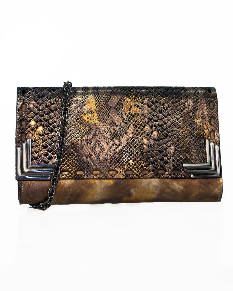 Quincy Clutch sold by Leatherock