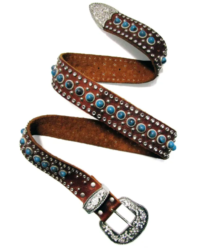 Vintage Western Studded Belt sold by Leatherock
