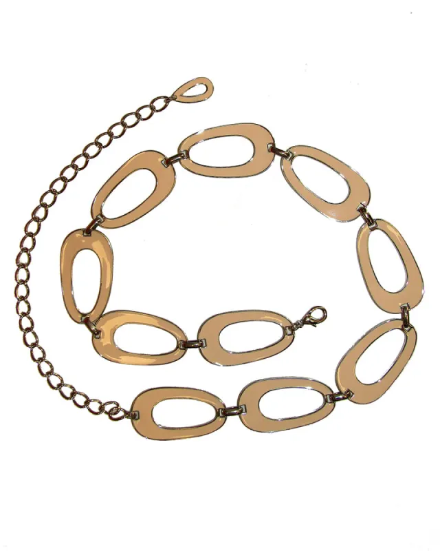 Dot Chain Belt sold by Leatherock