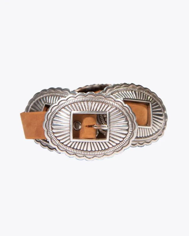 Criston Concho Hip Belt sold by Leatherock