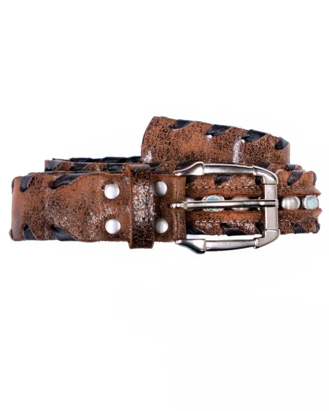 Allison Studded Belt sold by Leatherock