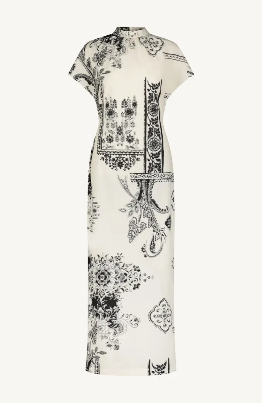 Printed Stretch Crepe Stella Dress sold by Lela Rose