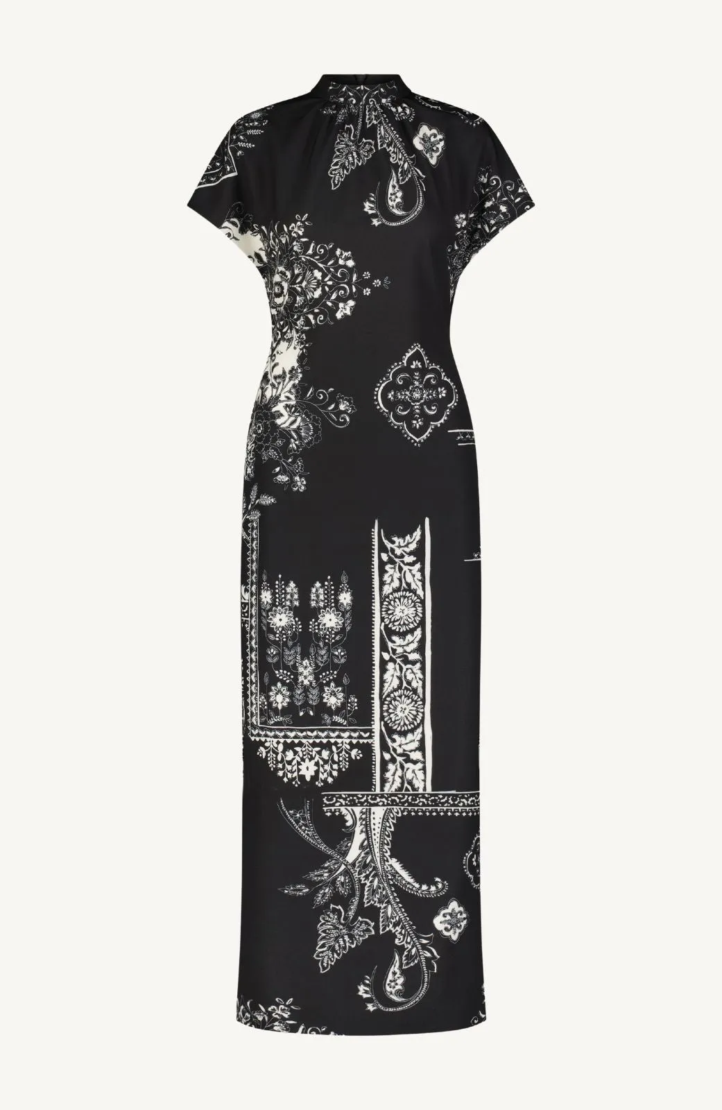 Printed Stretch Crepe Stella Dress sold by Lela Rose