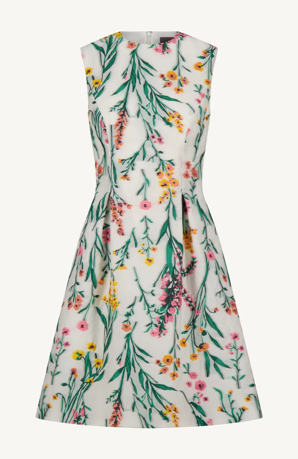 Floral Fil Coupe Betsy Dress sold by Lela Rose
