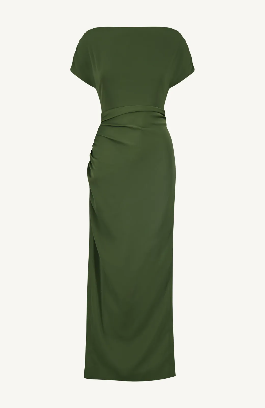Satin Crepe Heather Dress sold by Lela Rose