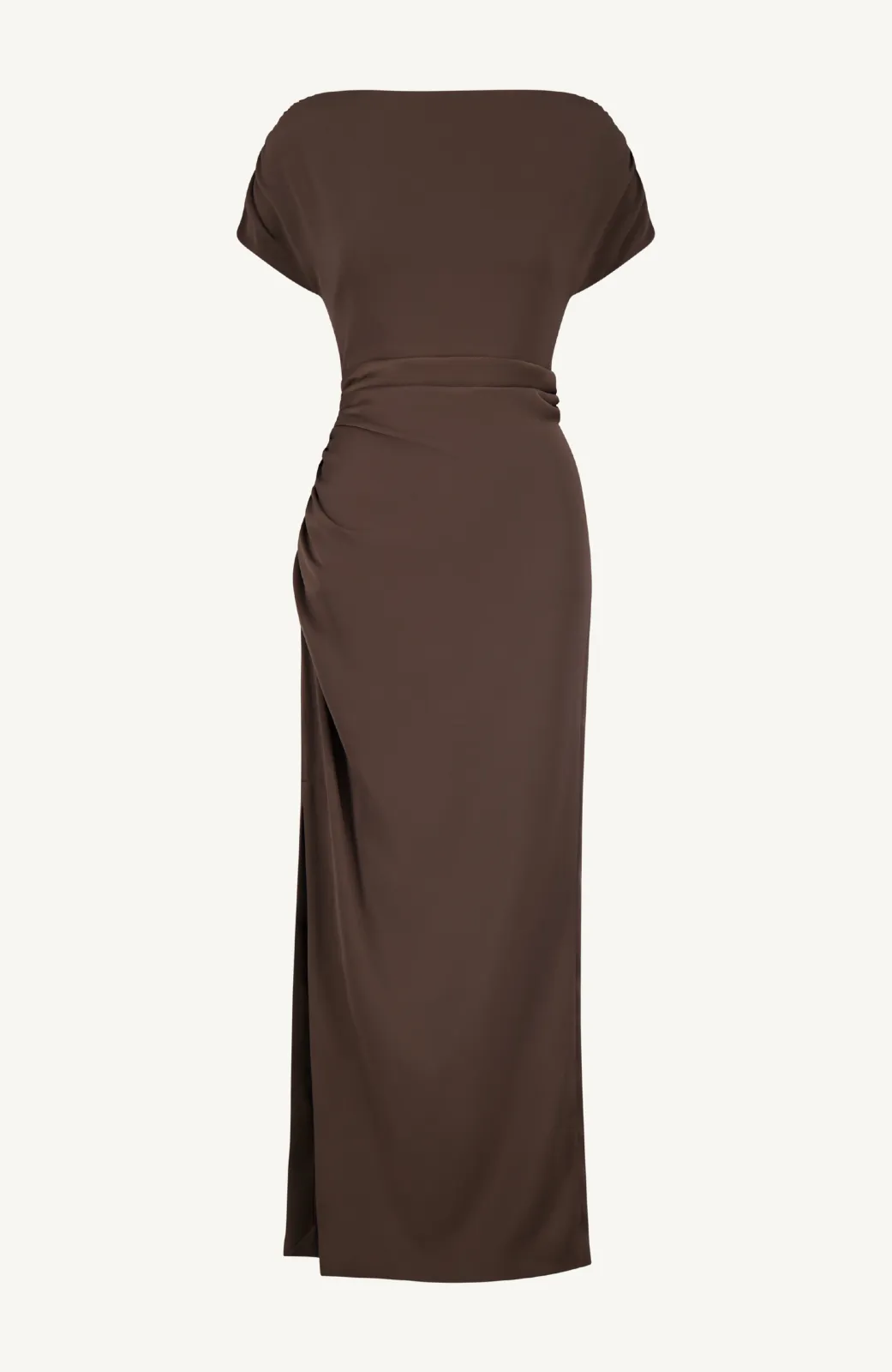 Satin Crepe Heather Dress sold by Lela Rose
