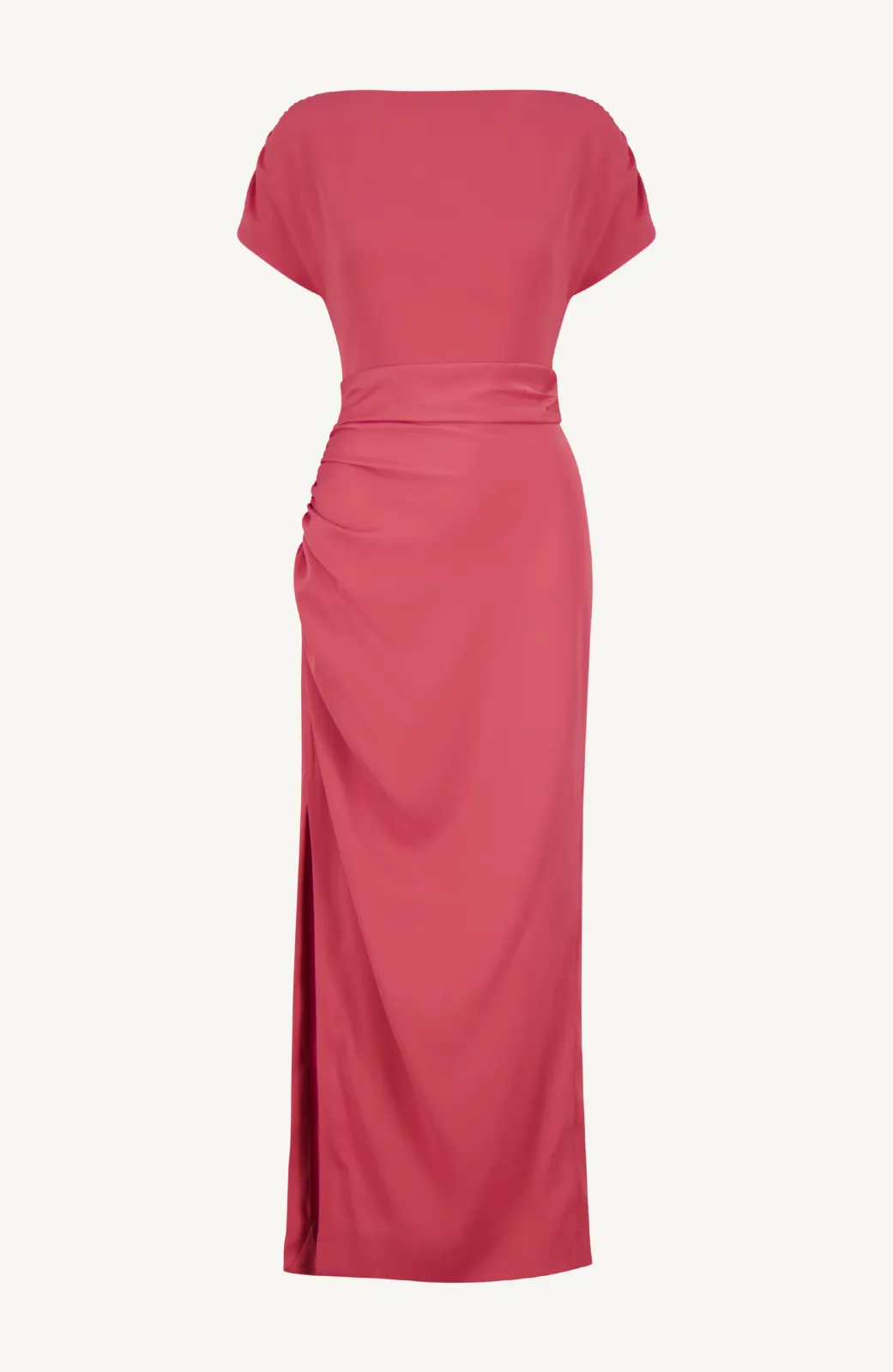 Satin Crepe Heather Dress sold by Lela Rose