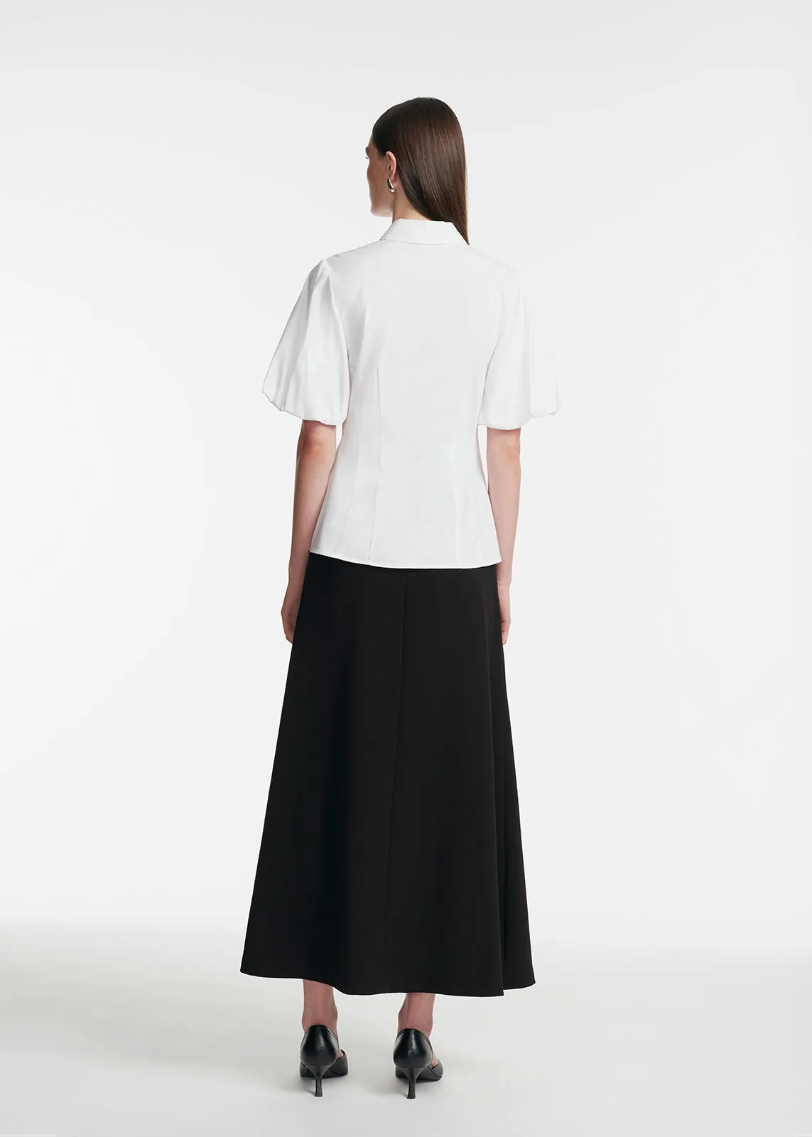 Cotton Poplin Full Sleeve Shirt sold by Lela Rose product image thumbnail 2