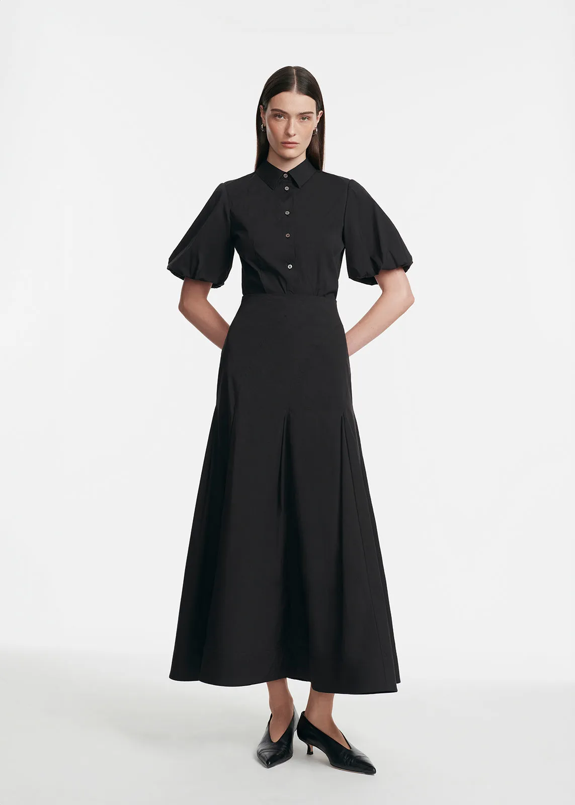 Cotton Poplin Full Sleeve Shirt sold by Lela Rose