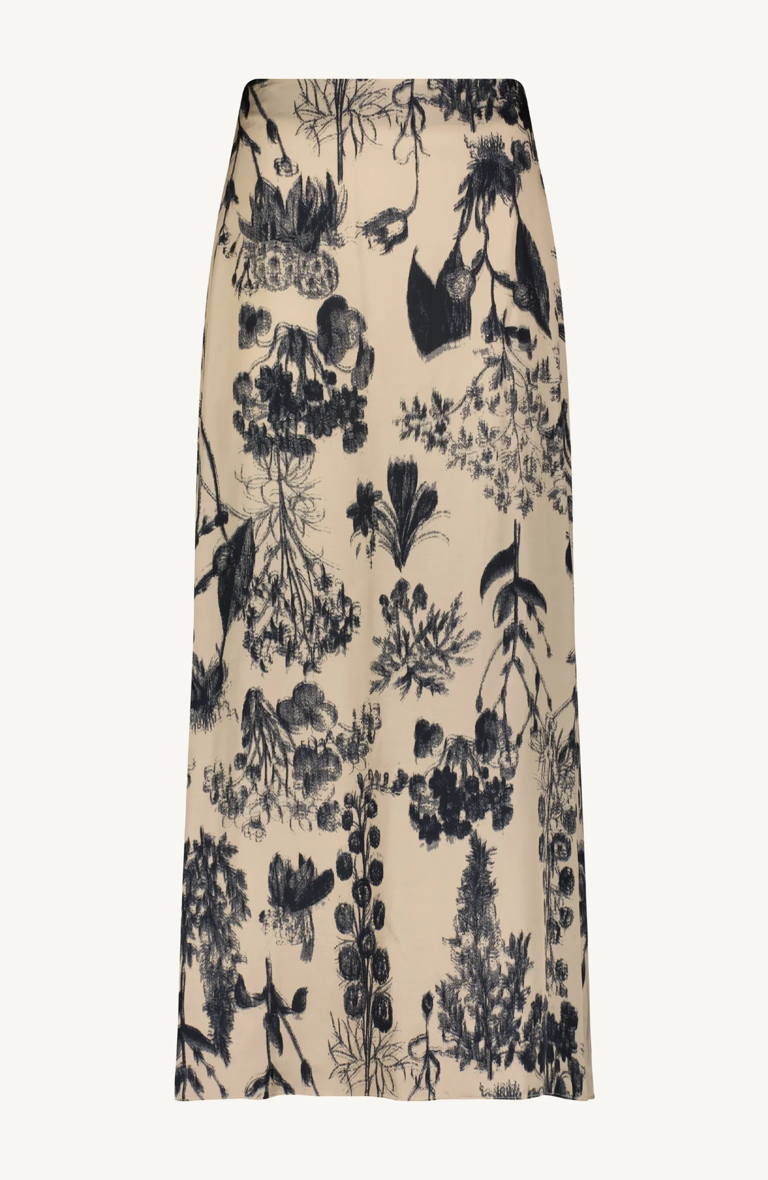Floral Satin A-Line Skirt sold by Lela Rose product image thumbnail 3