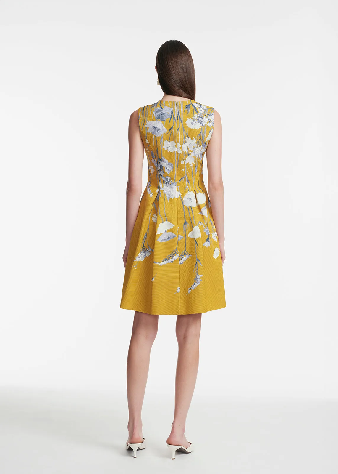 Floral Faille Betsy Dress sold by Lela Rose product image thumbnail 2
