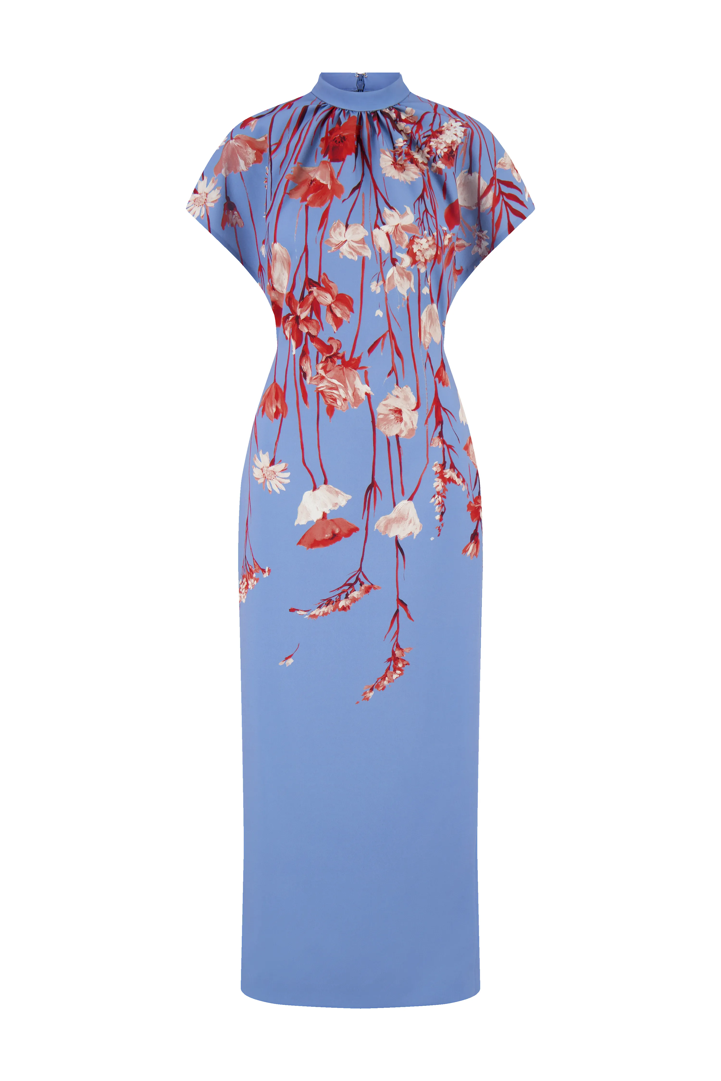 Floral Crepe Stella Dress sold by Lela Rose product image thumbnail 4