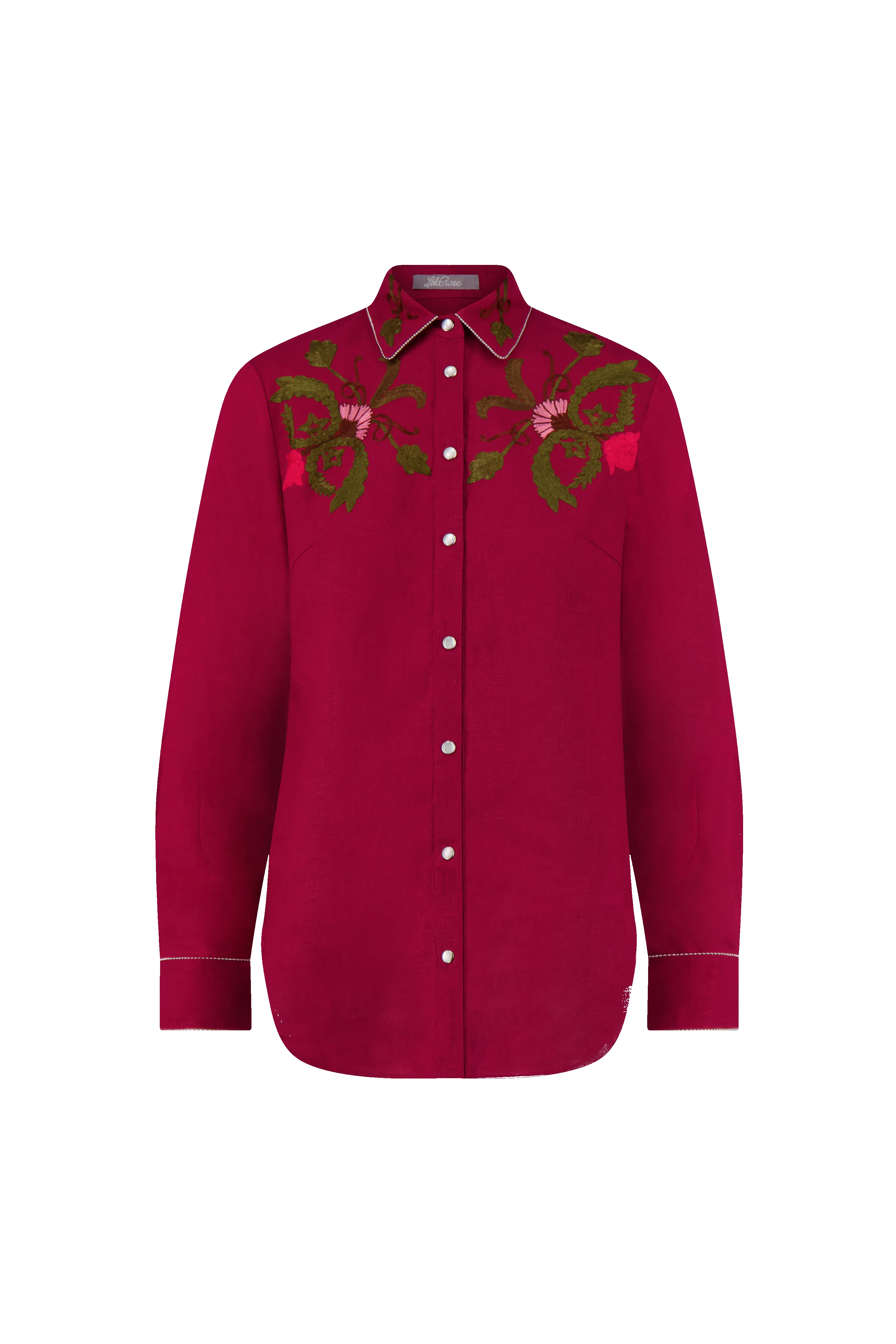 Thread Embroidery Shirt sold by Lela Rose product image thumbnail 3