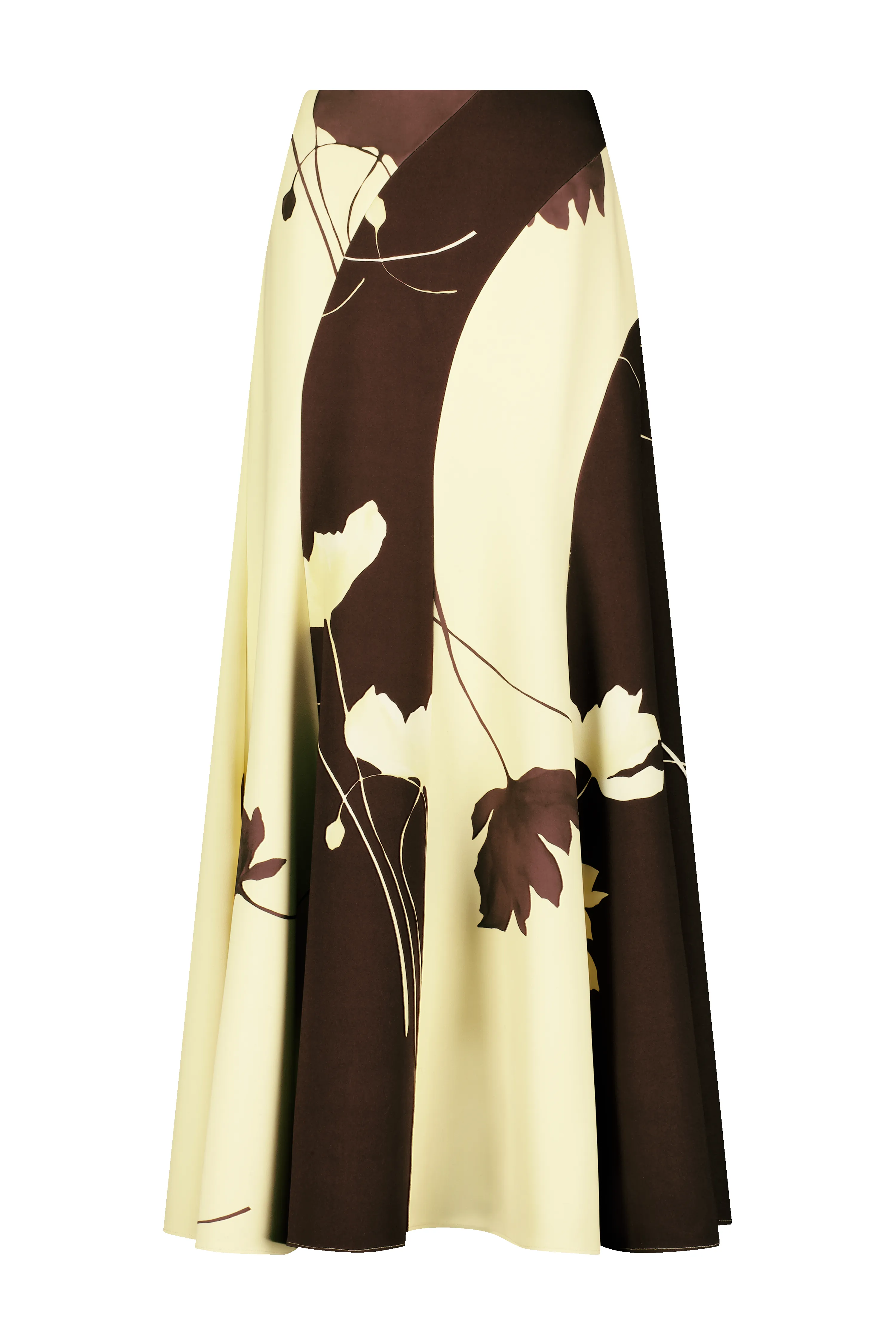 Floral Printed Crepe Seamed Skirt sold by Lela Rose product image thumbnail 4