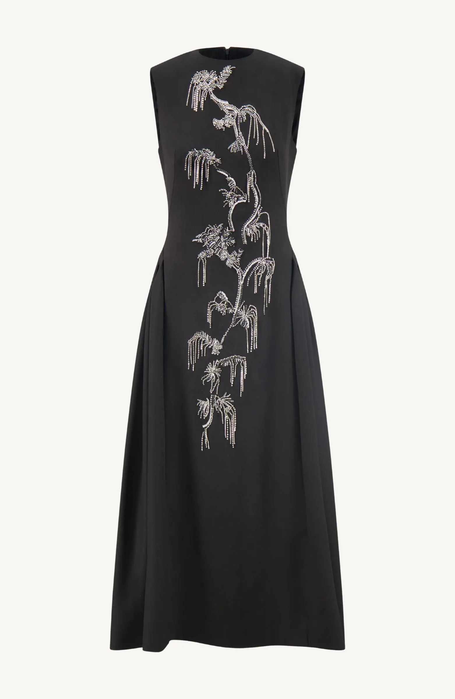 Crystal Embroidery Strapless Sheath sold by Lela Rose product image thumbnail 4