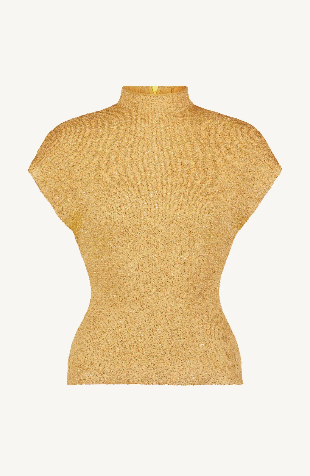 Sequin Knit Mock Neck Top sold by Lela Rose